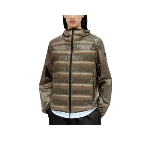 Moncler Куртки и Пальто Мужской Коричневый