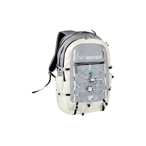 VICTOR Sudan Cup Collection ПУ (полиуретан) Полиэстер Рюкзак Унисекс Лунный Каменный Серый Лунный Белый