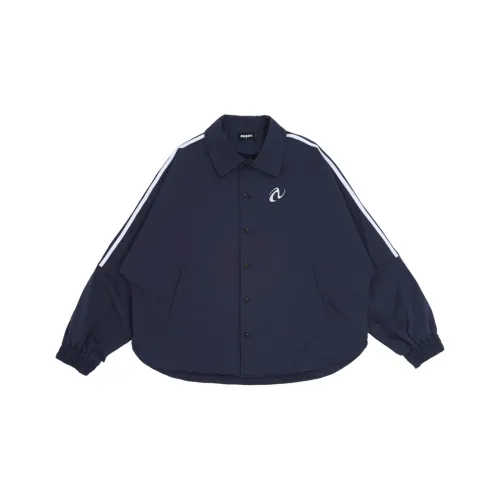 NERDY SS24 Куртка Унисекс Темно-синий