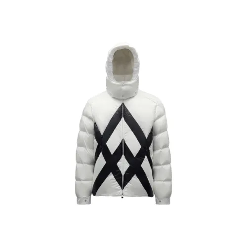 Moncler Пуховик Мужской Кремовый