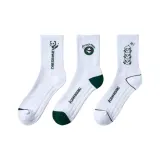 3 пачки (белый, зеленый)