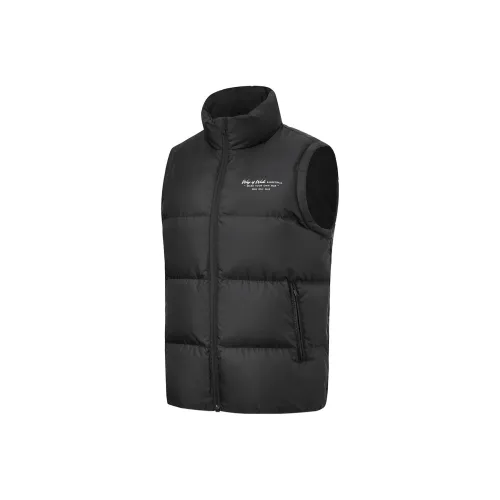 Подкладка Wade Collection черный мужской пуховый жилет