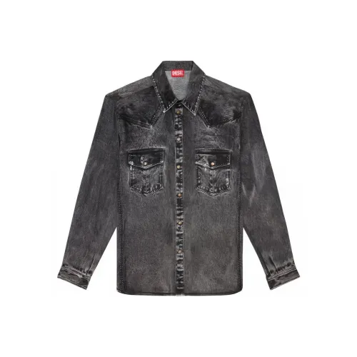 DIESEL Denim Куртка Мужская Черная