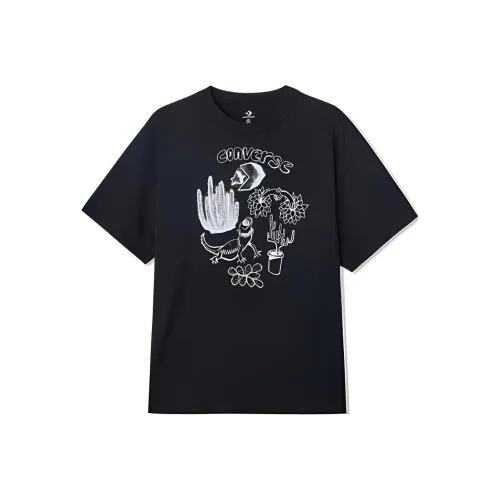 Конверс Черные Мужские T-Рубашки