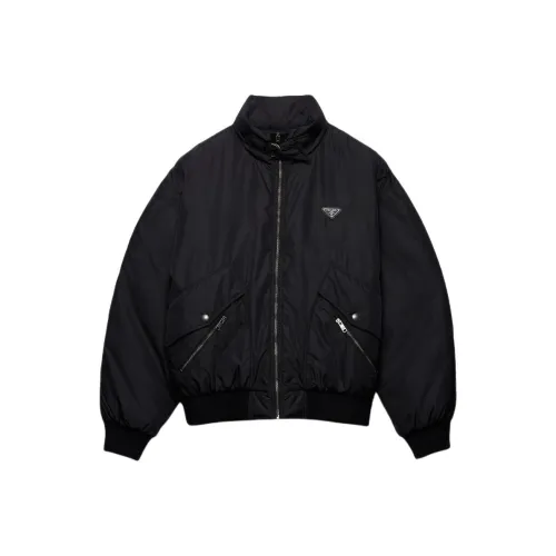 PRADA SS25 Down Jacket Men's Black