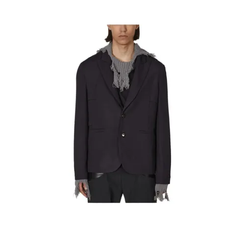 Kiko Kostadinov совместный бренд Бизнес Костюм Куртка Мужская Черная