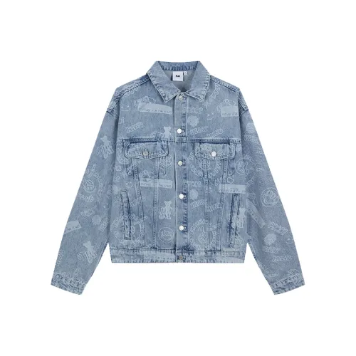 FUN Blue Unisex Denim Jackets