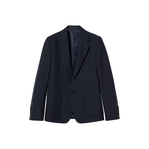 GUCCI Бизнес-костюм мужской морской синий