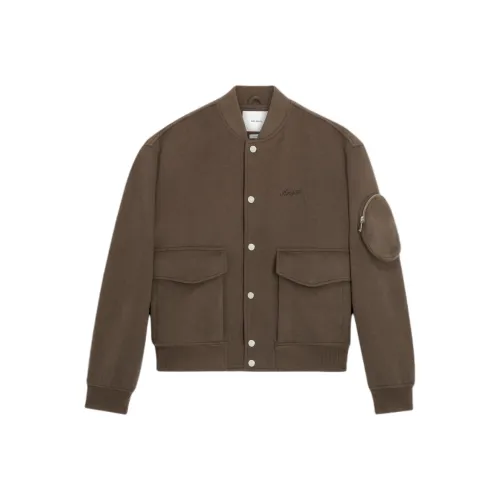 Axel Arigato Byron Bomber Куртка Куртки Пальто Мужской Средний Серый