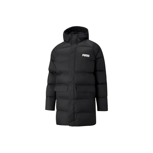 PUMA Пуховик Зимний Мужской Черный