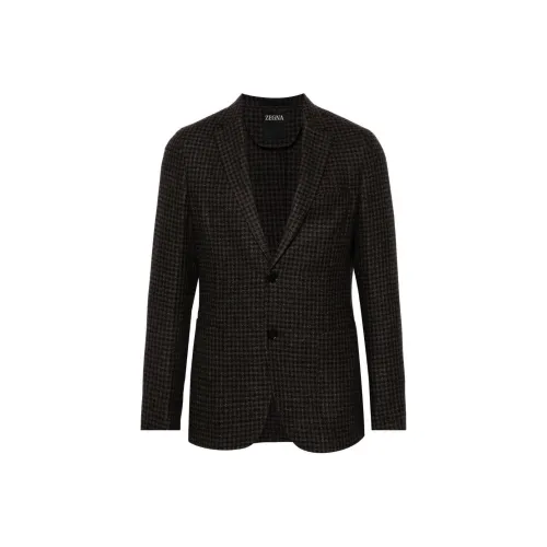 Ermenegildo Zegna Шоколад Мужские Деловые Костюмы