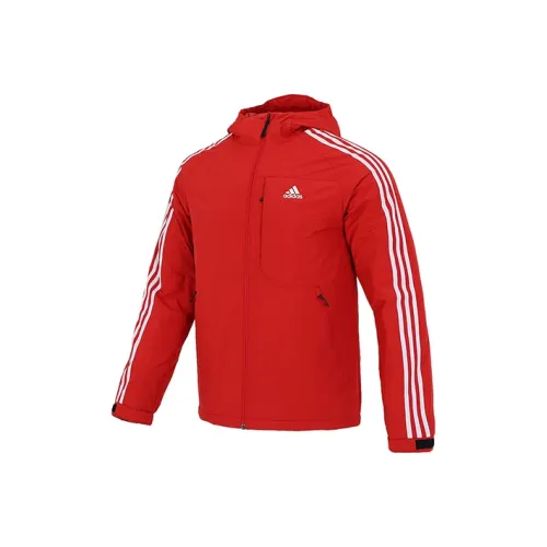 Adidas Red Men's Down Jackets Adidas Красный Мужской Пуховик