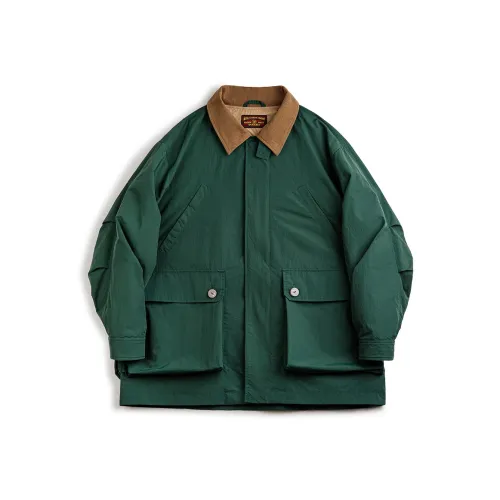 MADEN Куртки и Пальто Мужской Темно-Зеленый