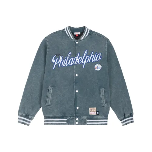 MITCHELL NESS Куртки и Пальто Унисекс Синий