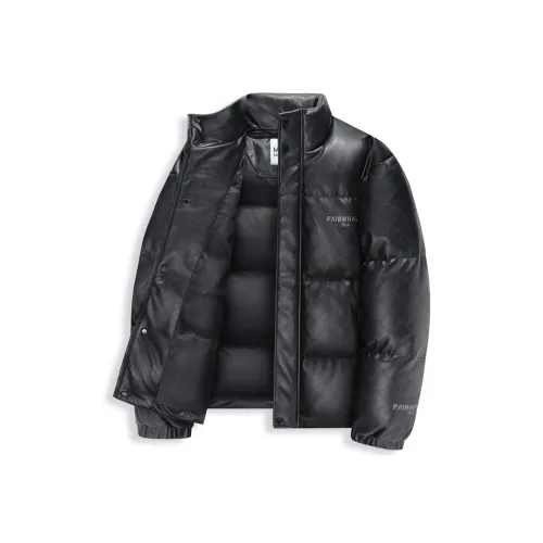 FAIRWHALE Пуховик Мужской Черный