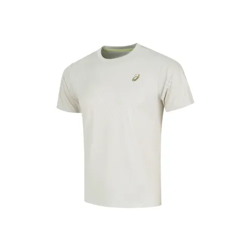Asics SS25 T-Shirt Унисекс Бежевый