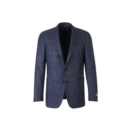 Canali Черные Мужские Деловые Костюмы