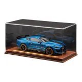Mustang GT500 [Синий] + Коричневая кожа Коробка для показа