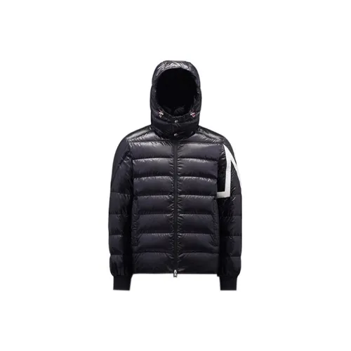 MONCLER Черный Мужской Пуховик