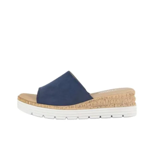 Gabor Аbrasion Resistant Слипоны Женские Blue