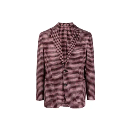 LARDINI Мужские бургундские куртки