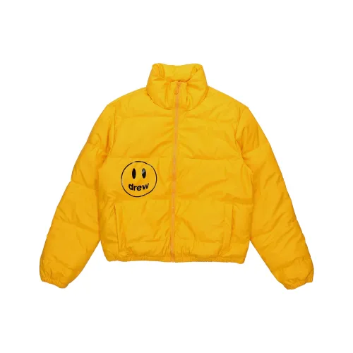 Drew House Smiley Collection Золотой Унисекс Объёмные куртки (пуфы)