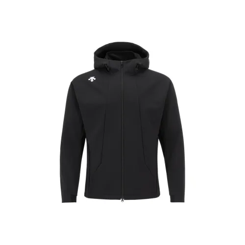 DESCENTE Тренировки Ткани вязаные Спортивная куртка Мужская