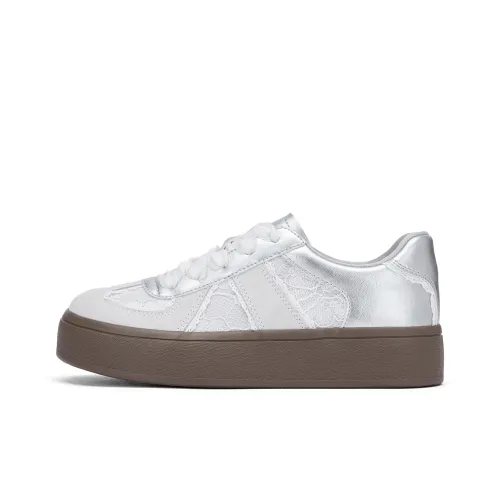 Hotwind Cream Lace Series Slip-resistant Abrasion-resistant Low Top Casual Women's Хотвинд Кремовая Лэйс Серия Противоскользящий Устойчивый к истиранию Низкий Топ Повседневный Женский