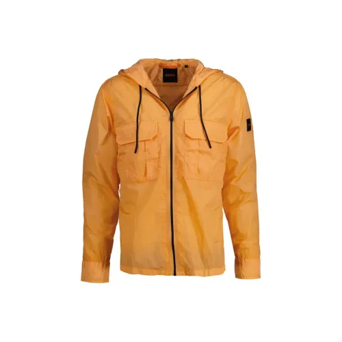 BOSS Куртки и Пальто Мужской Оранжевый