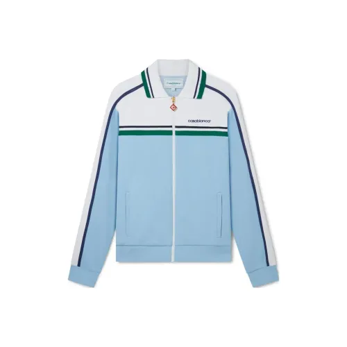 CASABLANCA FW24 Early Autumn Collection Синий Мужской Куртки