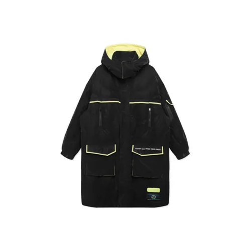 GXG x CHENPENG Буква Съемный капюшон Свободный крой ДУГОНАЯ КУРТКА Унисекс