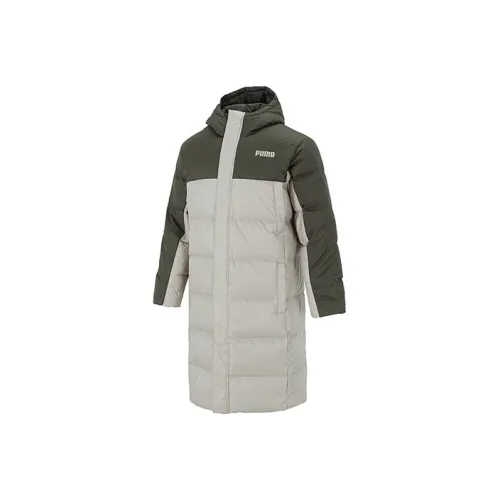 PUMA Пуховик Зимний Мужской Виноградный Лист Зеленый