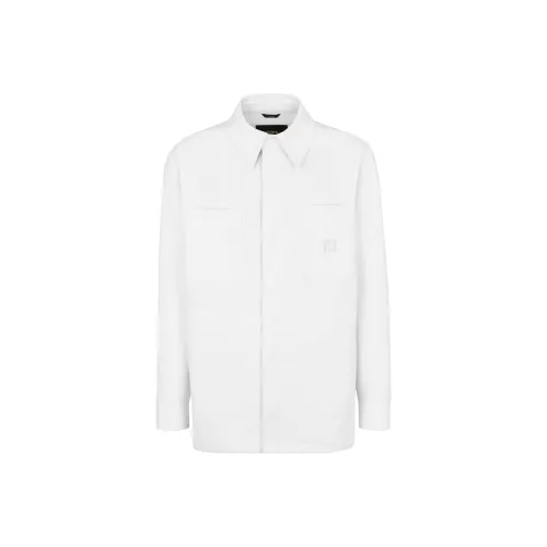 FENDI SS25 Куртки и Пальто Мужской Белый