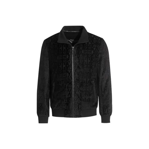 DAVID NAMAN Черный Мужской Пуховик