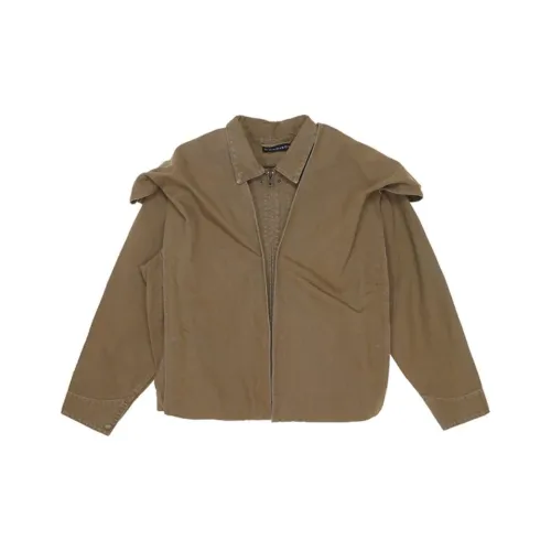 YProject SS24 Куртки Пальто Унисекс Хаки