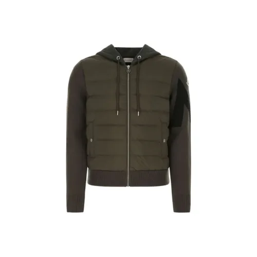 MONCLER FW22 Пуховик Мужской Армейский Зеленый