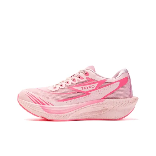 TAYAO Беговые кроссовки Low Top Розовые Унисекс
