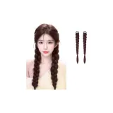 Твист Косичка-1 пара [Темно-кофейный]