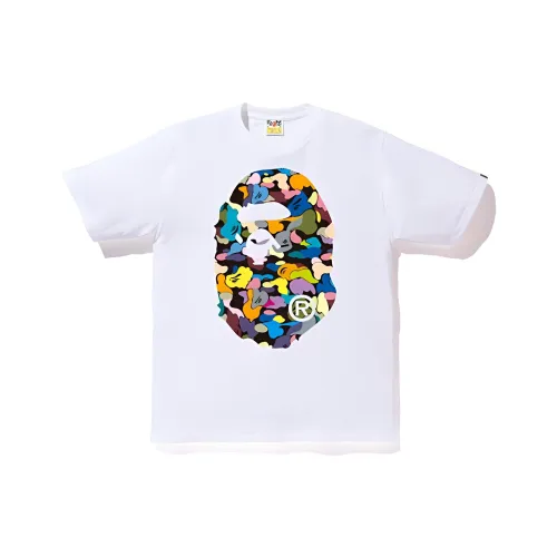 A BATHING APE Bape Ape Head Collection T-Shirt Унисекс Белый