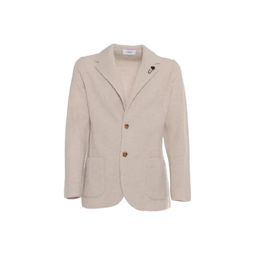 LARDINI Бизнес-костюм мужской светло-розовый