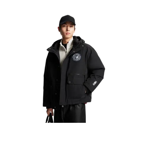 JACK JONES· x NBA Grizzlies Team Пуховик Мужской Черный