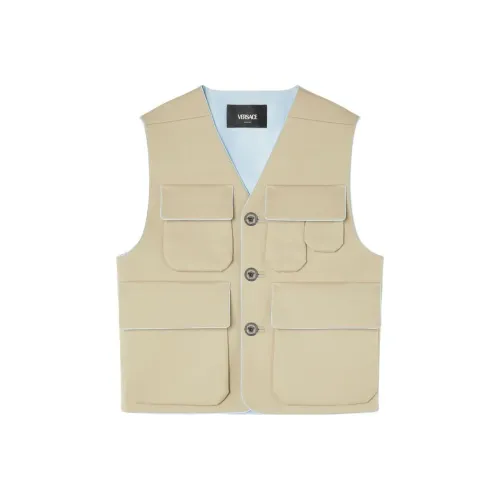 VERSACE Бежевые Мужские Жилеты