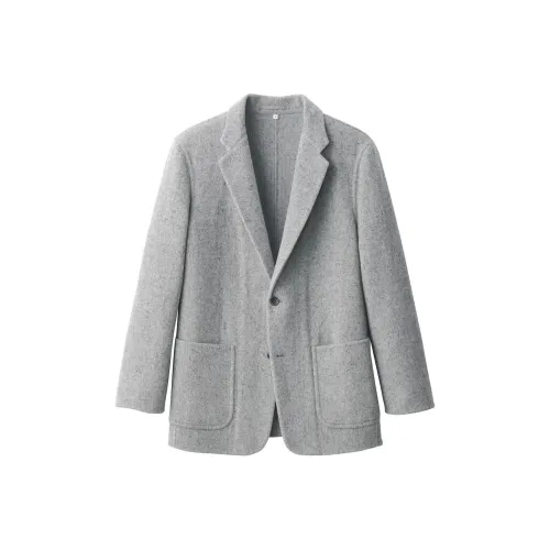 MUJI LABO серия Бизнес-костюм Мужской Светло-серый