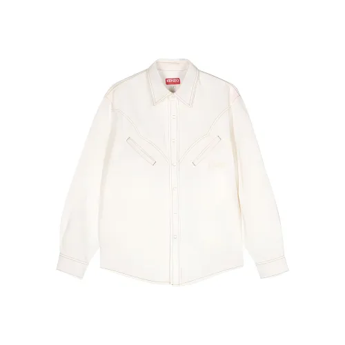 KENZO SS24 Denim Jacket Men Ecru