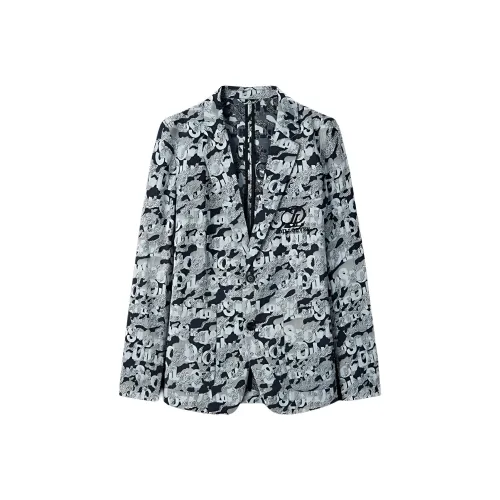 DILLO Серый Мужской Деловые костюмы