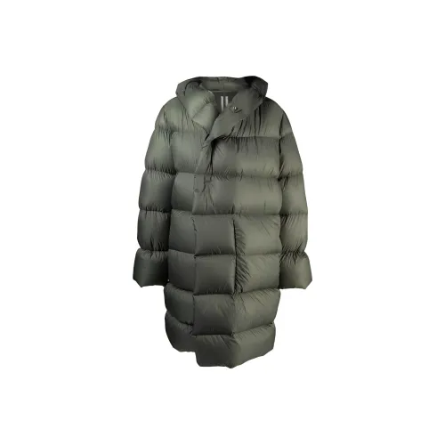 RICK OWENS совместный бренд RO FW22 Пуховик Мужской Зеленый