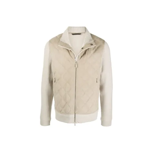 Ermenegildo Zegna Бежевый Мужской Пух