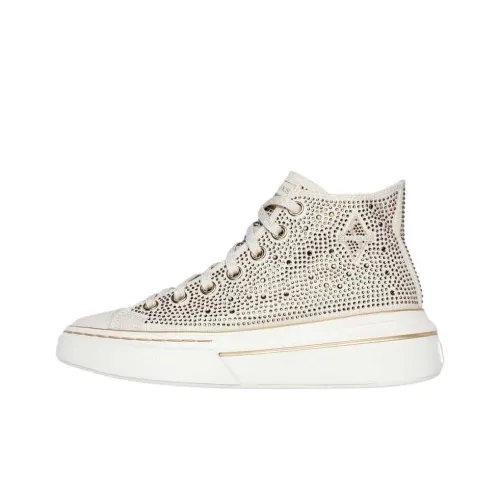 Skechers Cordova Classic Low Топ Скейтборд Кроссовки Женские Золотые