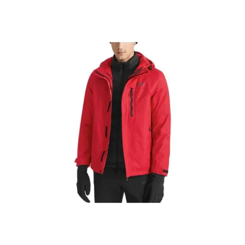 Jack Wolfskin Водонепроницаемый Ветрозащитный Устойчивый к истиранию Теплый ветровка Мужской