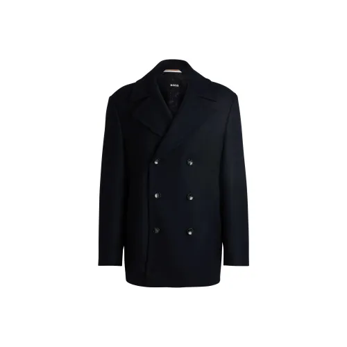 Hugo Boss Темно-синий Мужской Деловые костюмы